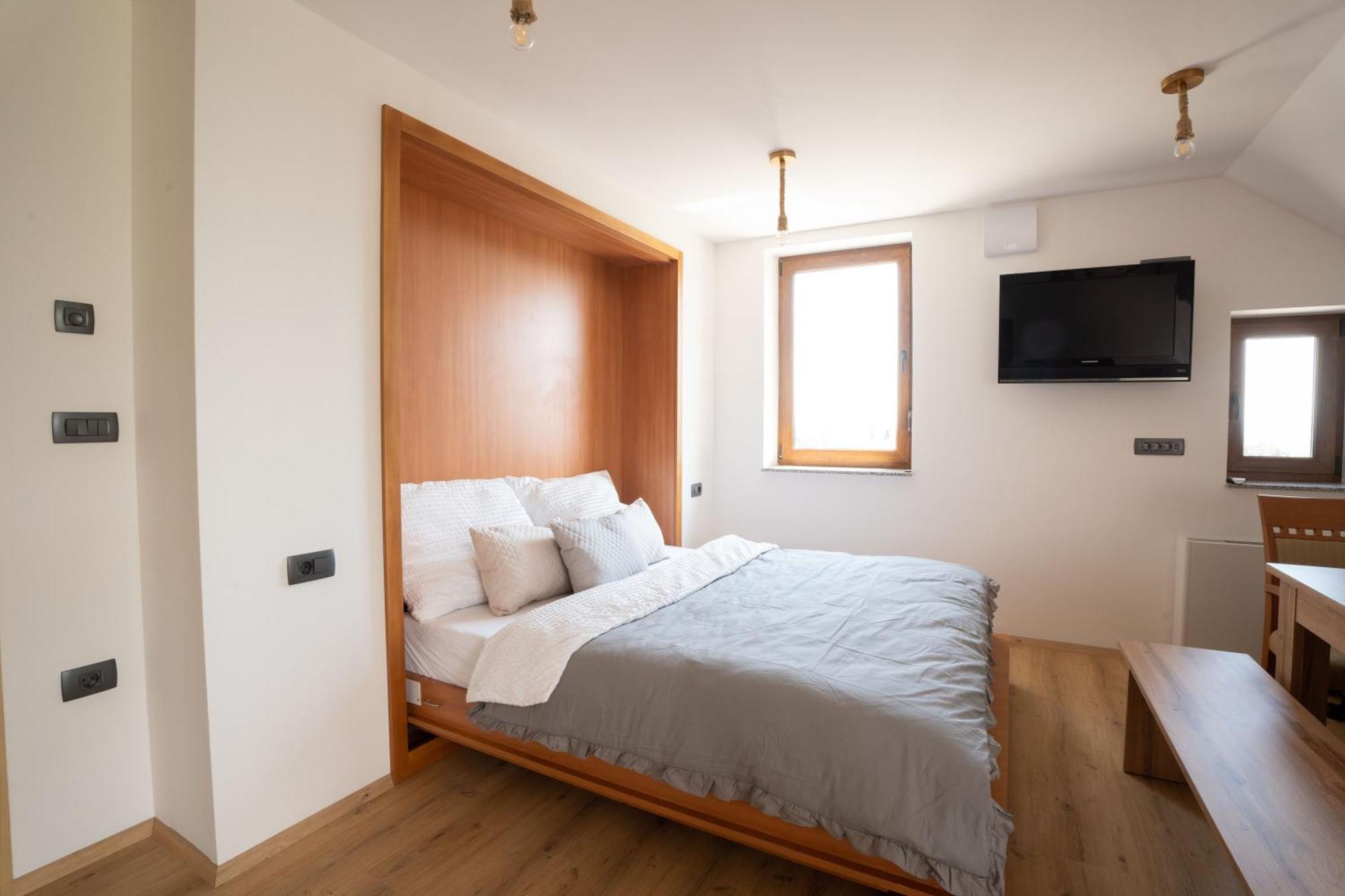Aparthotel Hom At Vintgar 지고르니예 고르예 객실 사진